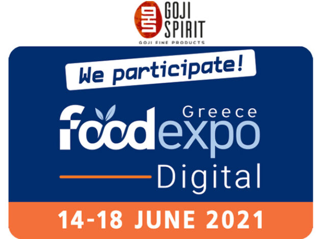 GOJI SPIRIT participates at FoodExpo Greece Digital 2021